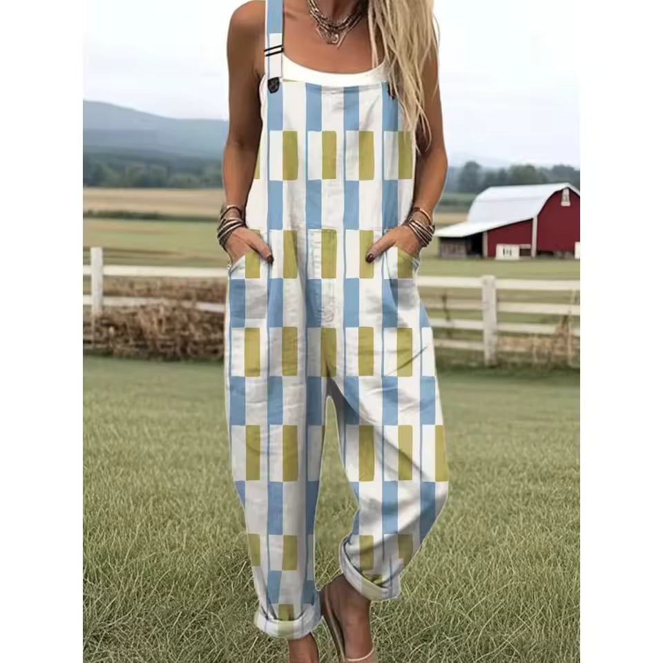 Rica | Colorful Striped Overalls