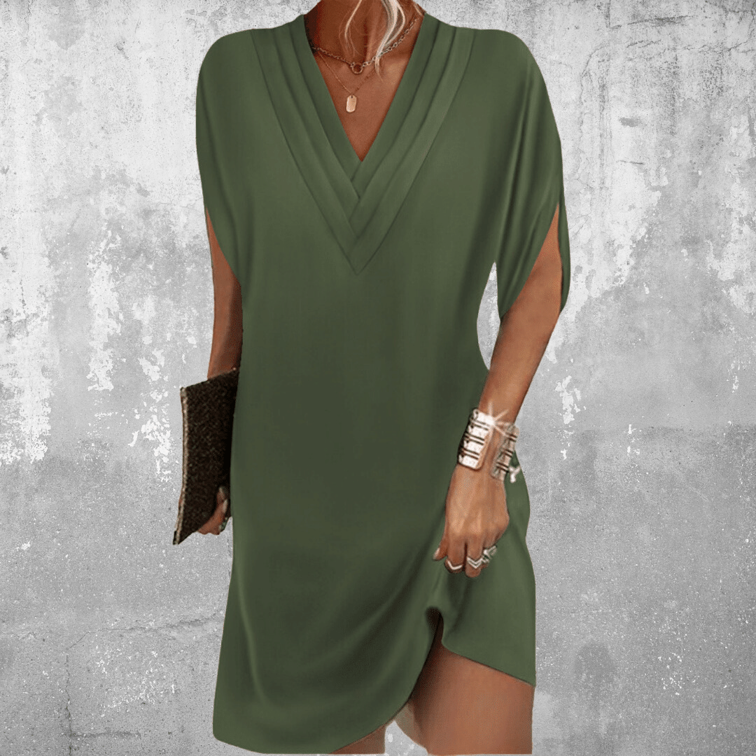 Janet | Flattering Tummy-Hiding Dress