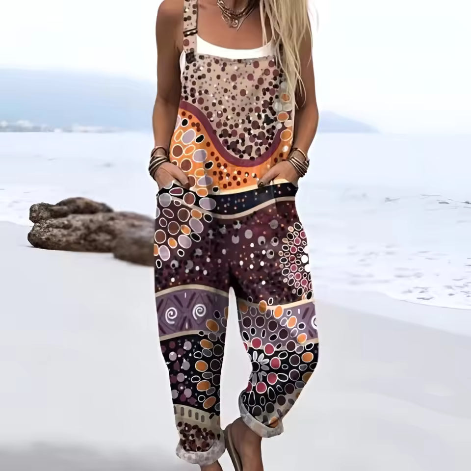 Rica | Colorful Striped Overalls