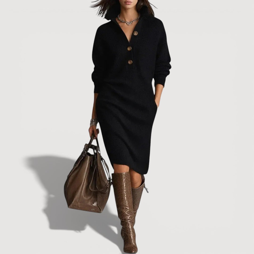 Evelyn™ | Cosy Knit Dress