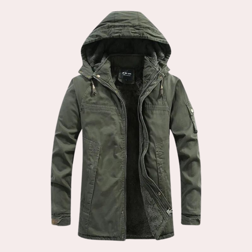 STANLEY™ – Stylish Hooded Winter Jacket for Men