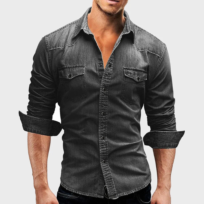 ARTHUR™ – Classic Denim Shirt for Men