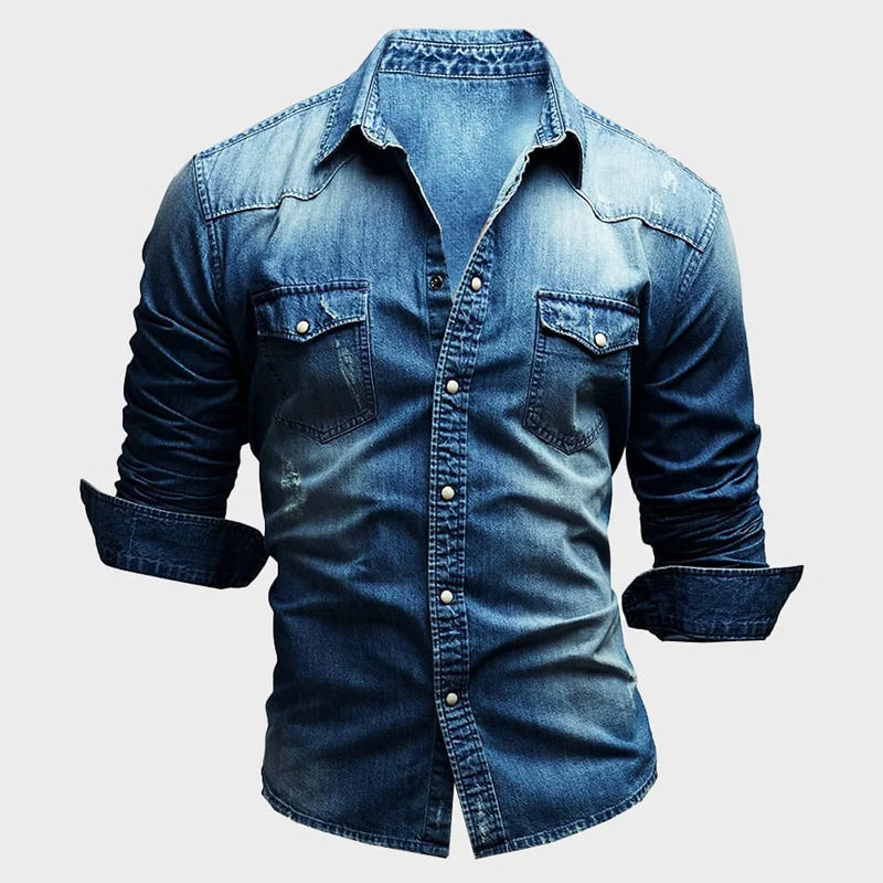 ARTHUR™ – Classic Denim Shirt for Men
