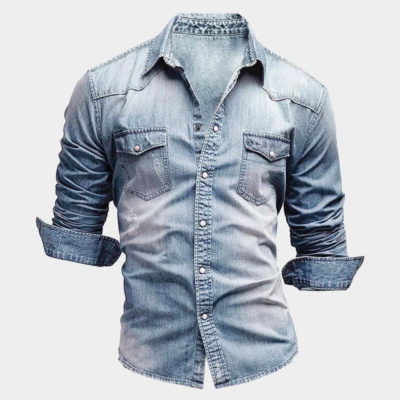 ARTHUR™ – Classic Denim Shirt for Men