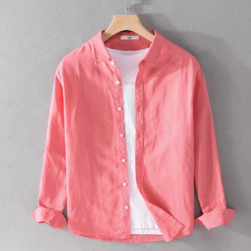 Anton | Summer casual long-sleeve shirt