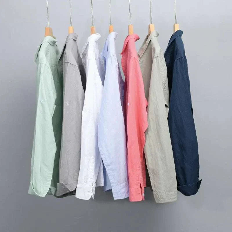 Anton | Summer casual long-sleeve shirt