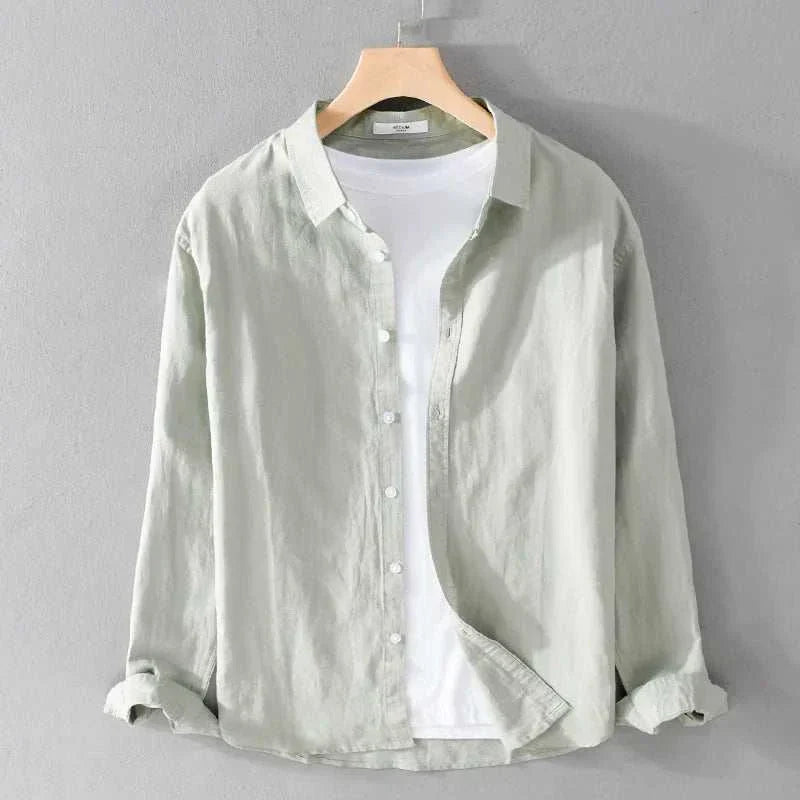 Anton | Summer casual long-sleeve shirt