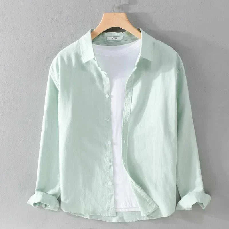 Anton | Summer casual long-sleeve shirt