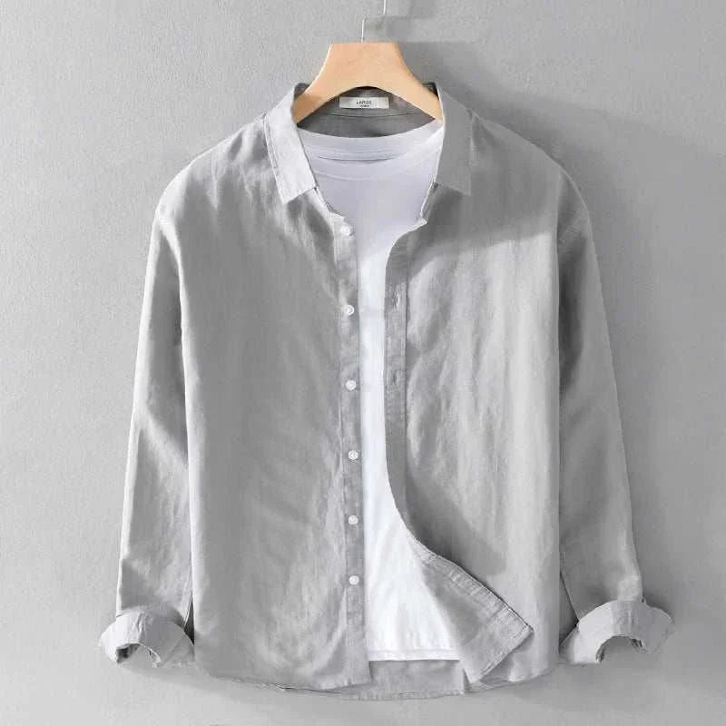 Anton | Summer casual long-sleeve shirt