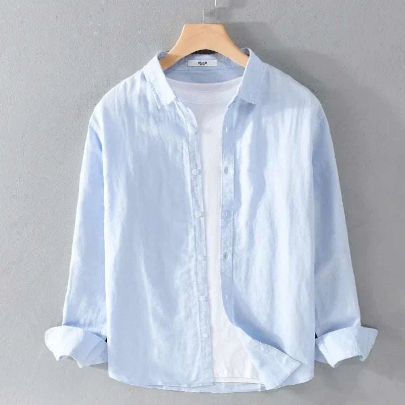 Anton | Summer casual long-sleeve shirt