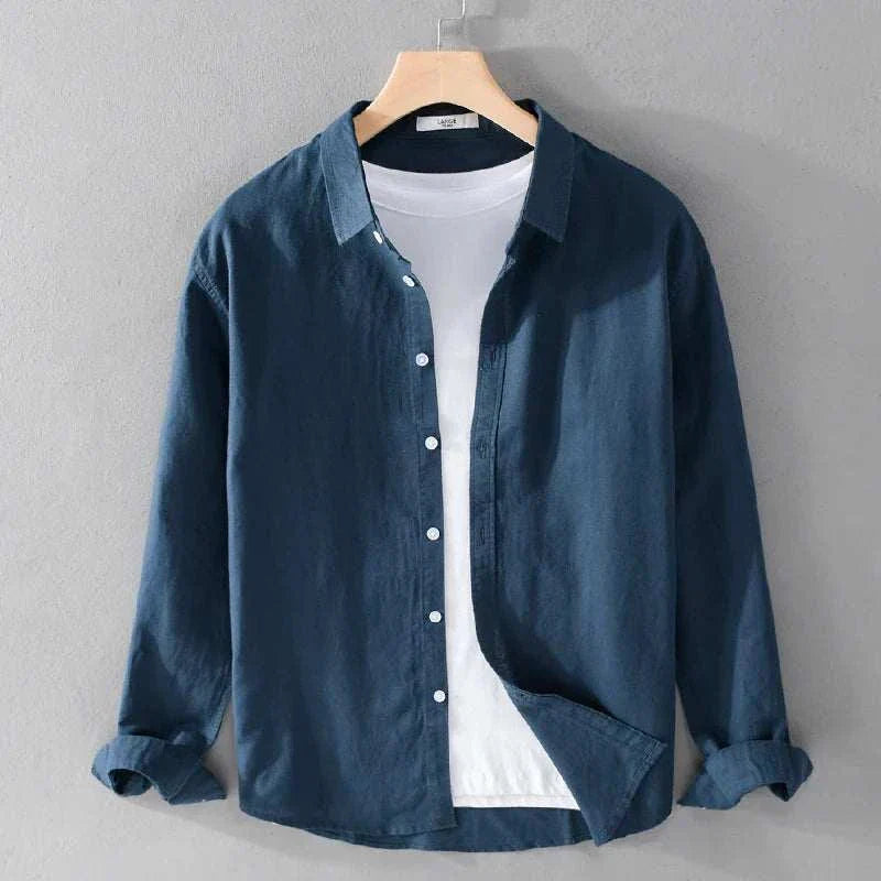 Anton | Summer casual long-sleeve shirt