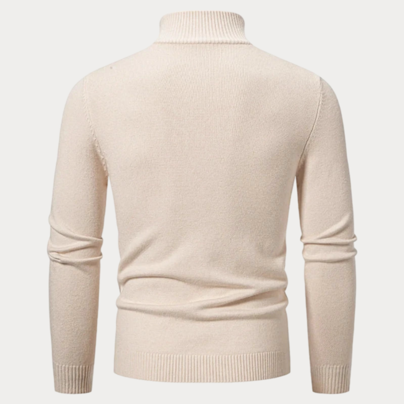 ALFRED™ – Slim-Fit Half-Zip Sweater for Men