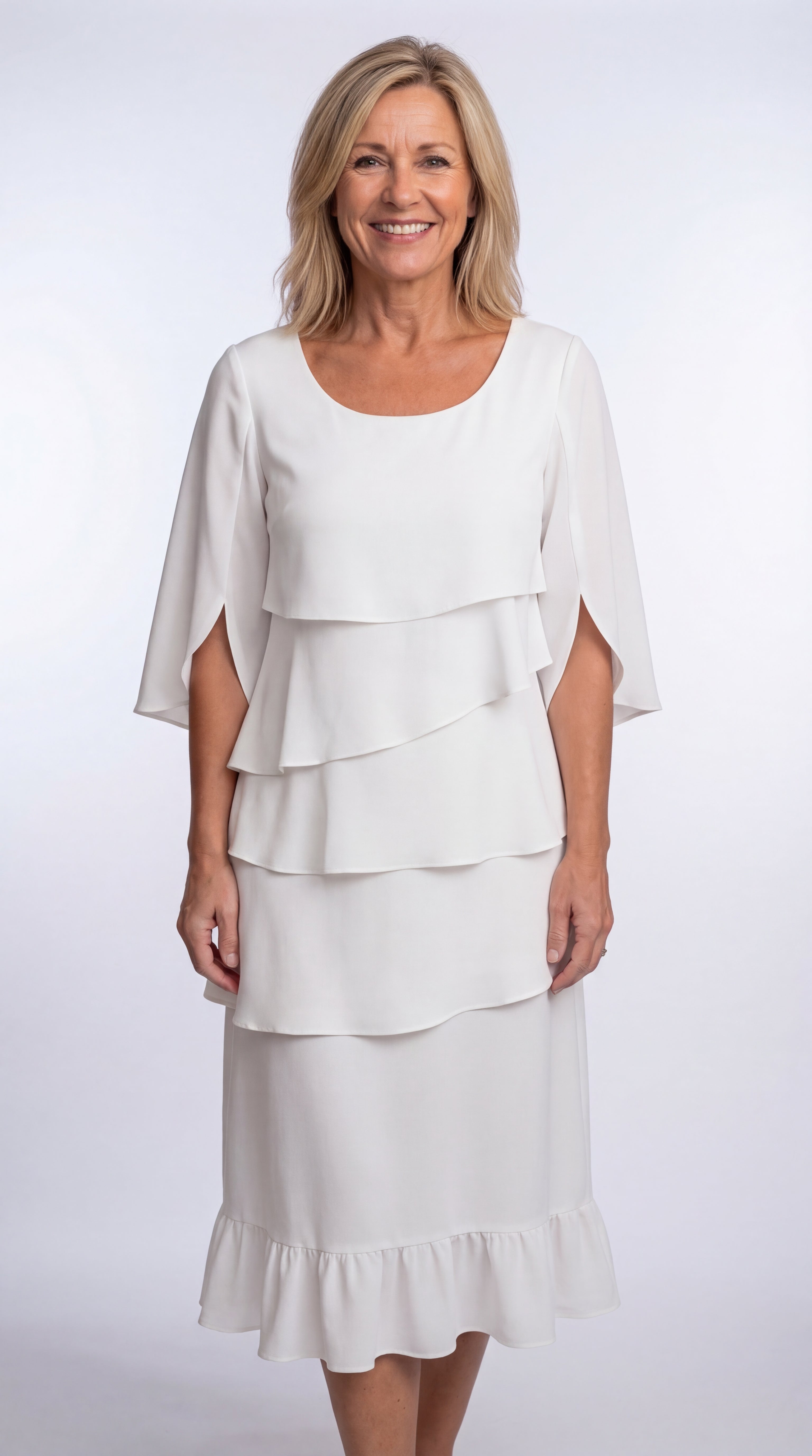 Charlotte™ | Elegant Tummy Hiding Midi Dress