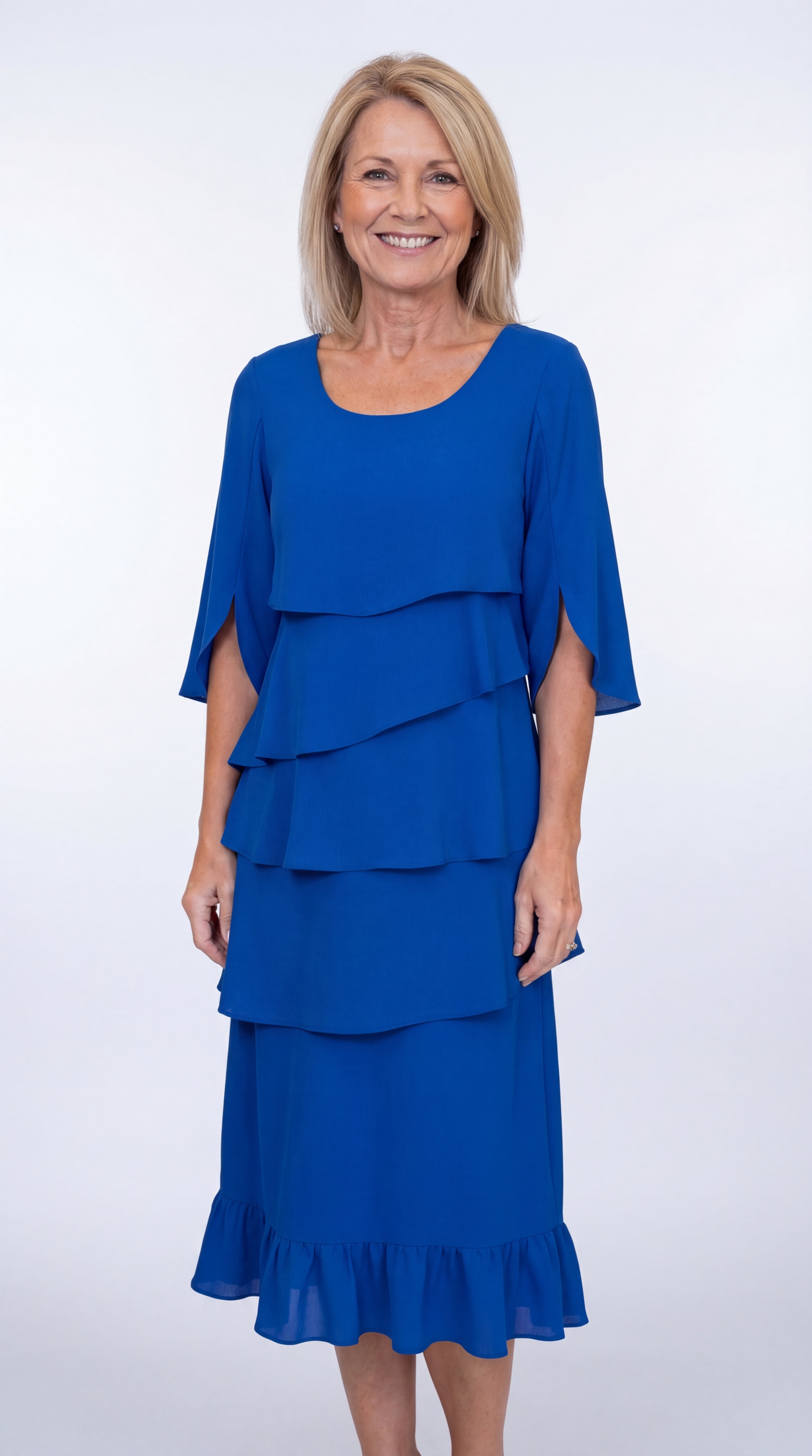 Charlotte™ | Elegant Tummy Hiding Midi Dress