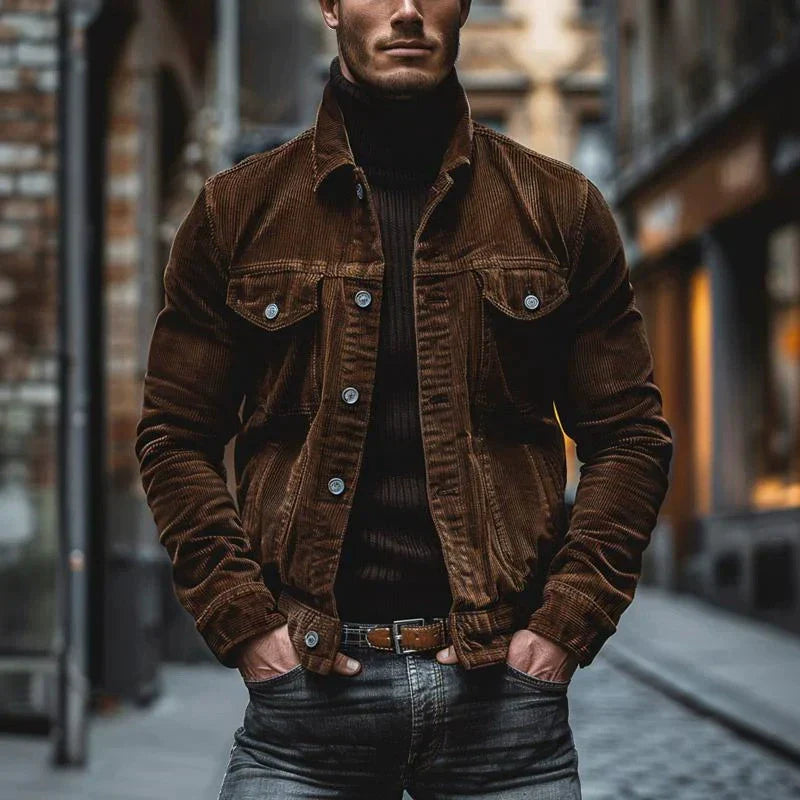 WALTER™ – Retro Cord Jacket for Men