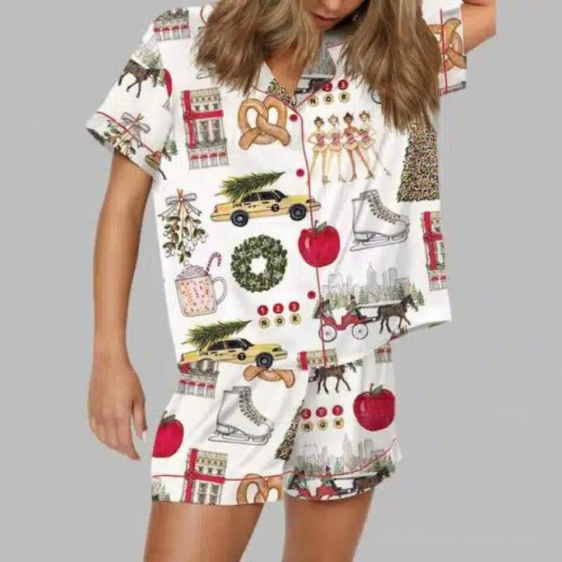 ELISEYA™ - Comfy Satin Lounge and Sleepwear Set