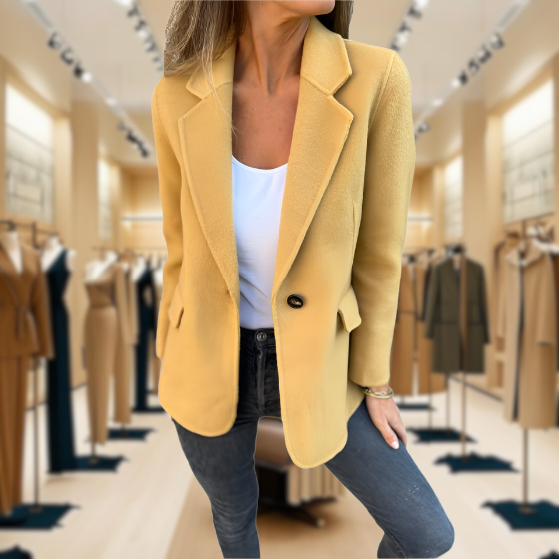 Suzanne - Casual Woolen Blazer