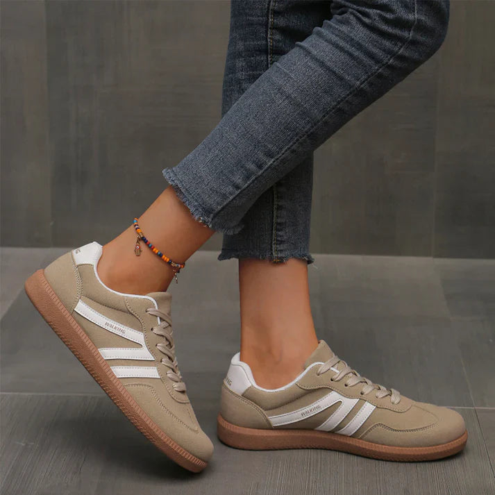 Sambia | Trendy Comfortable Sneakers in Beige