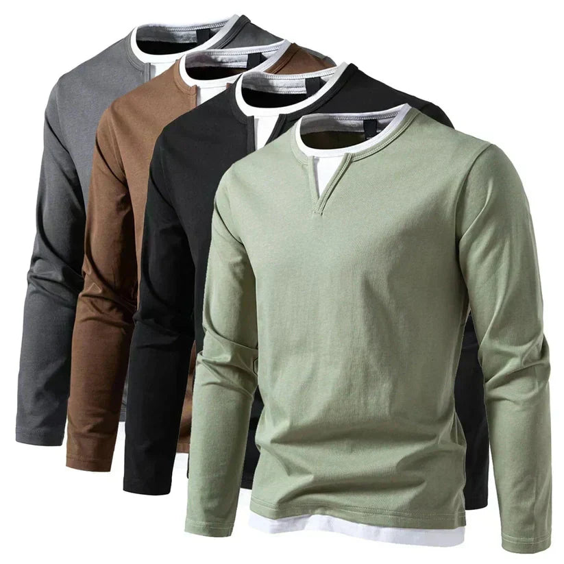 RONALD™ – Minimalist V-Neck Shirt for Men