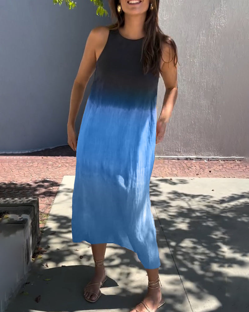 The Siena Ombre Dress