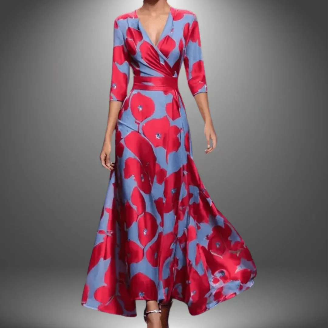 Diane | Printed Wrap Dress