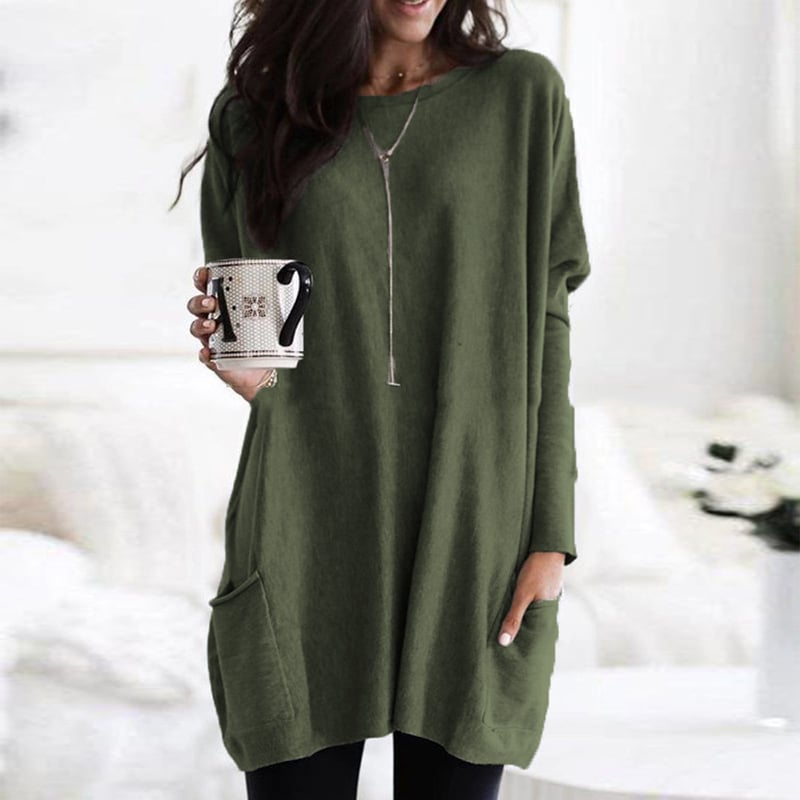 DORIS™ – Comfortable Long Sweater with Pockets for Women