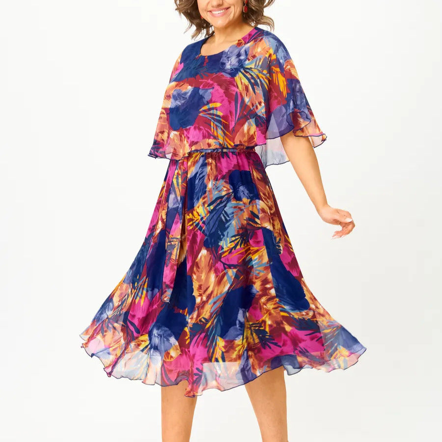Eileen | Floral Midi Dress