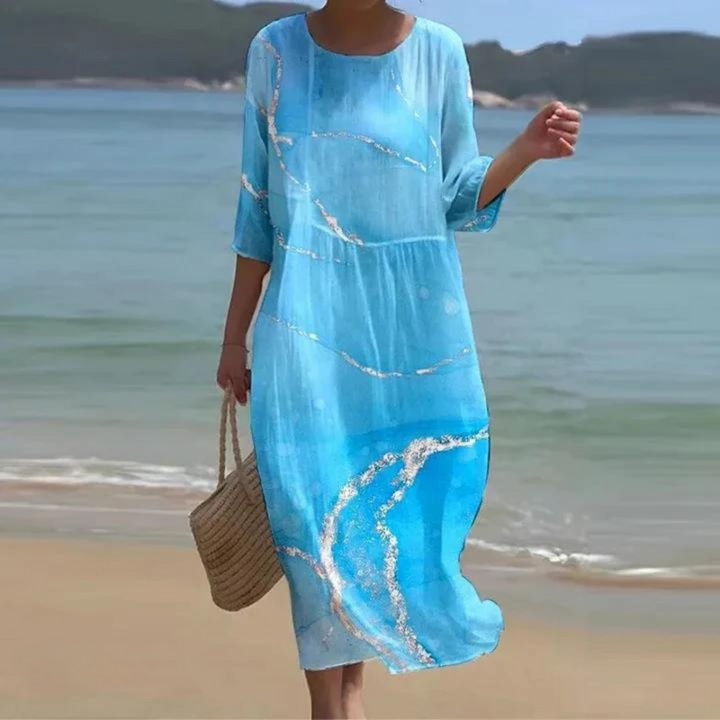 Miranda | Elegant Floral Summer Dress