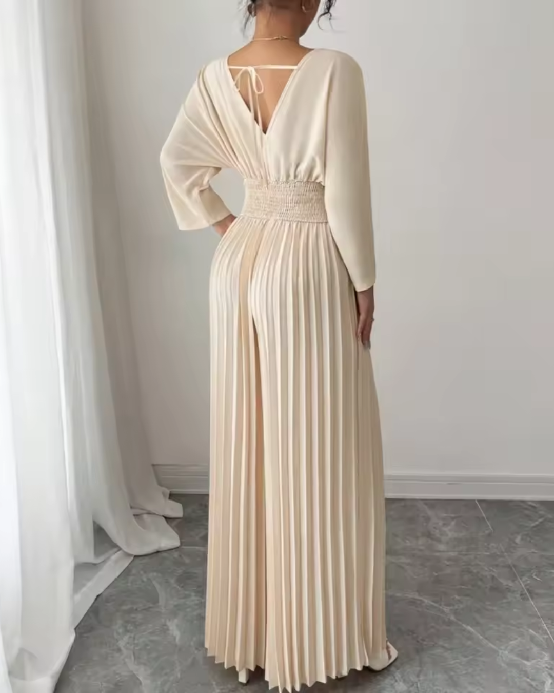 The Elara Pleated Jumpsuit