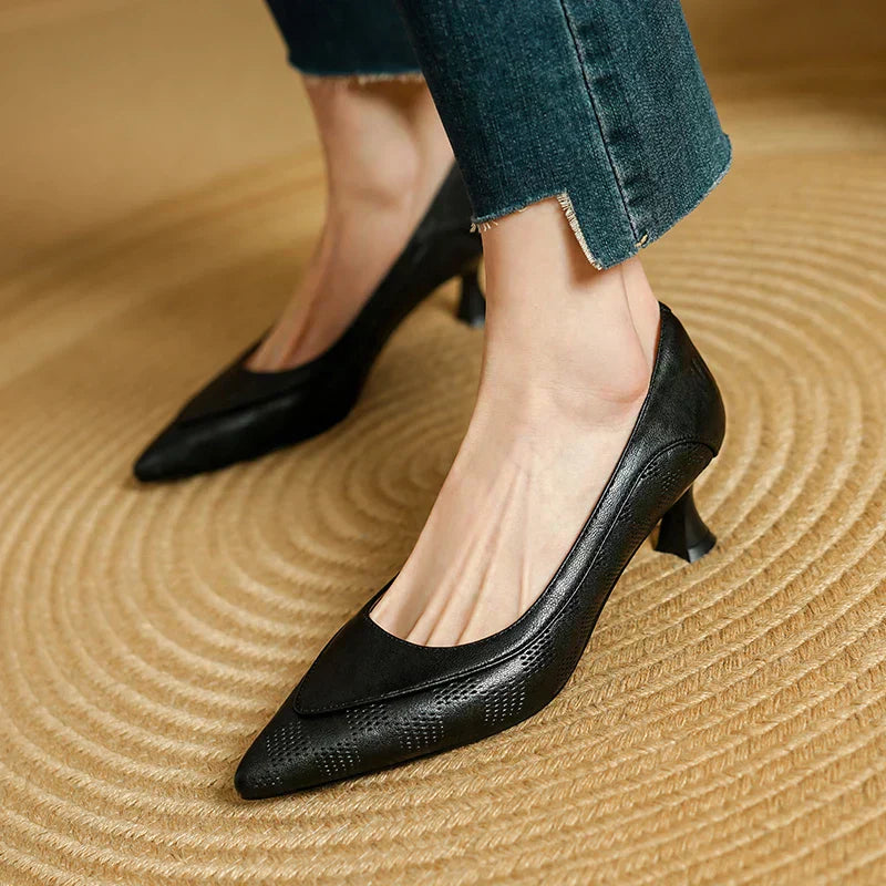 Fiona Elegant Pumps genuine leather