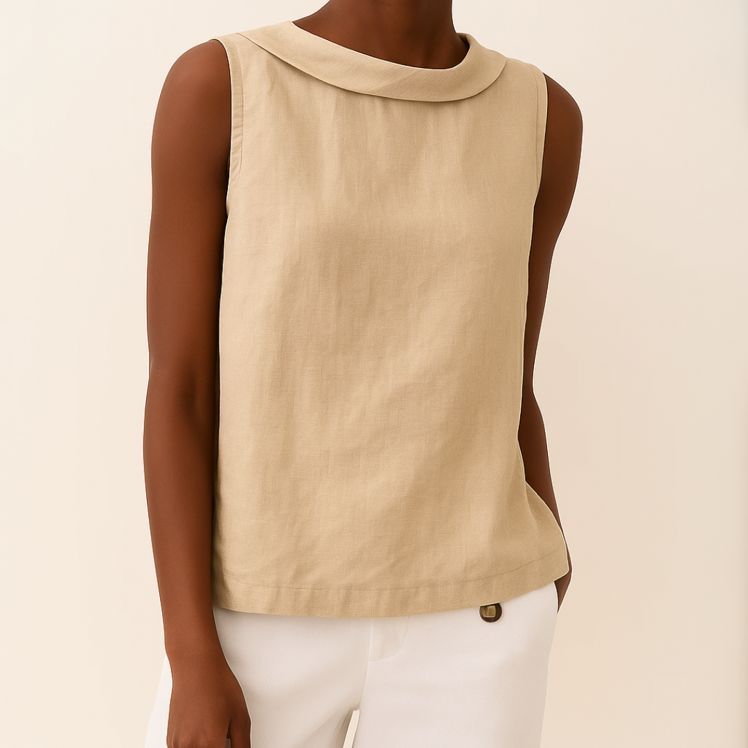 Anette | High-Quality Sleeveless Blouse