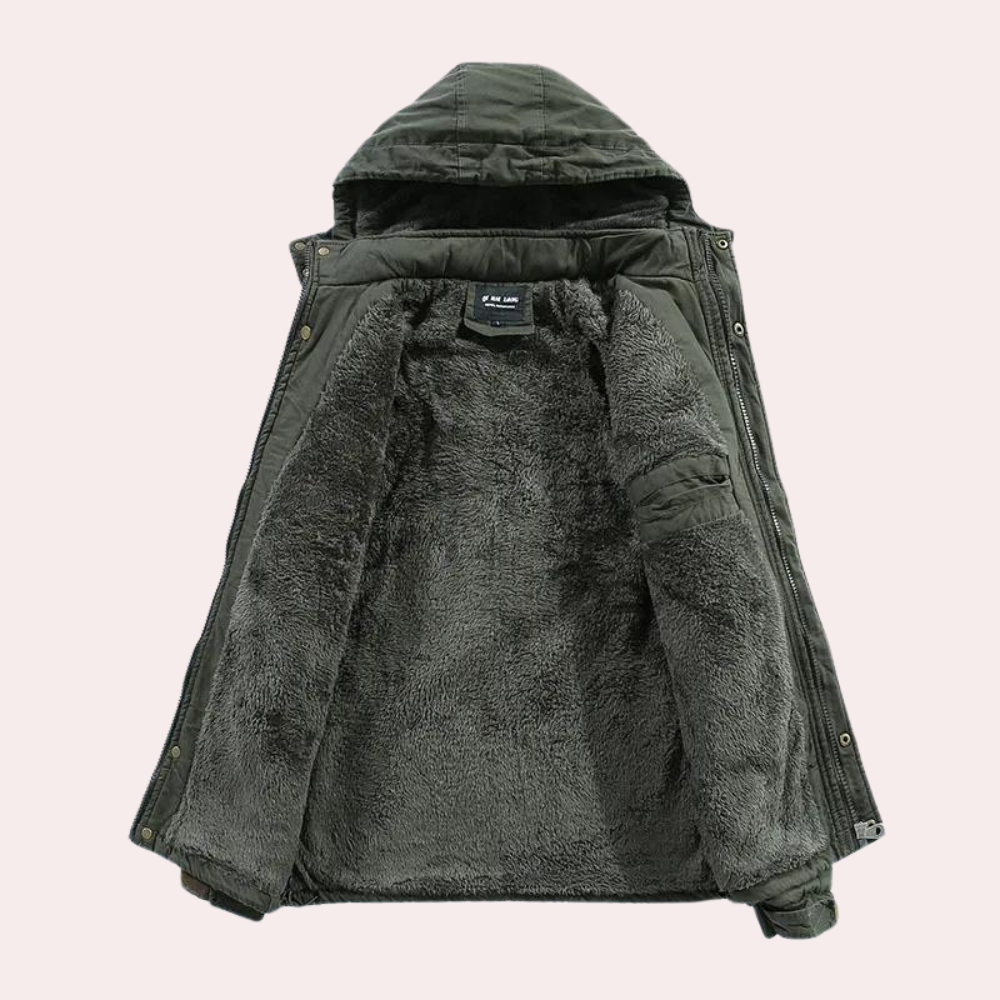 STANLEY™ – Stylish Hooded Winter Jacket for Men