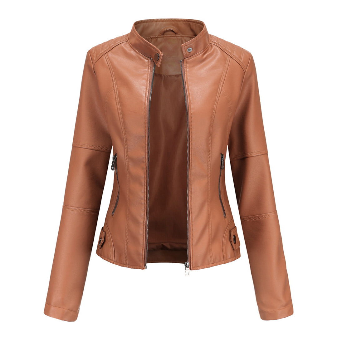 VERA™ – Luxury Leather Jacket for Women