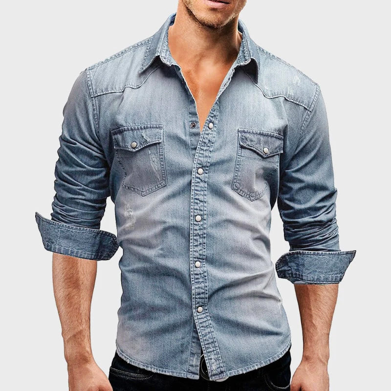 ARTHUR™ – Classic Denim Shirt for Men