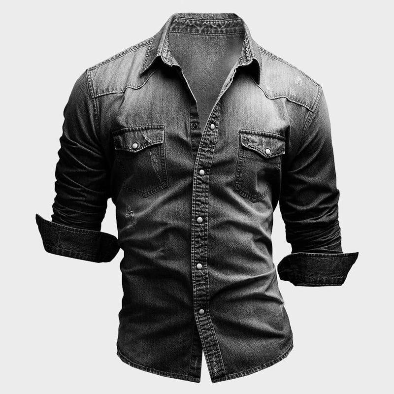 ARTHUR™ – Classic Denim Shirt for Men