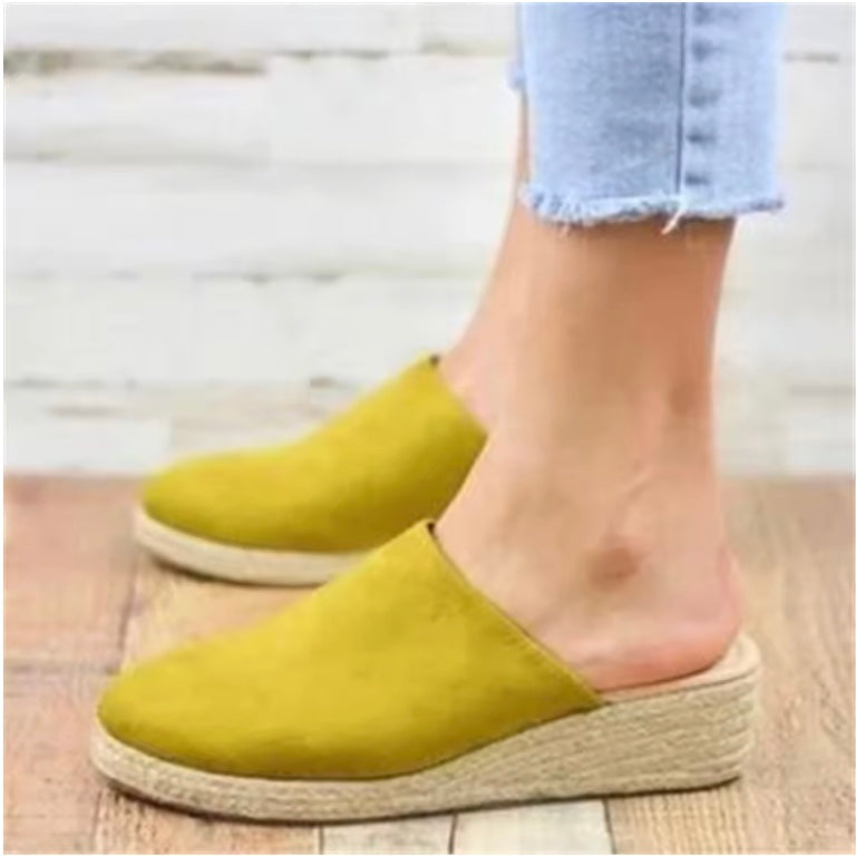 Becky | Orthopedic Wedge Mule Sandals