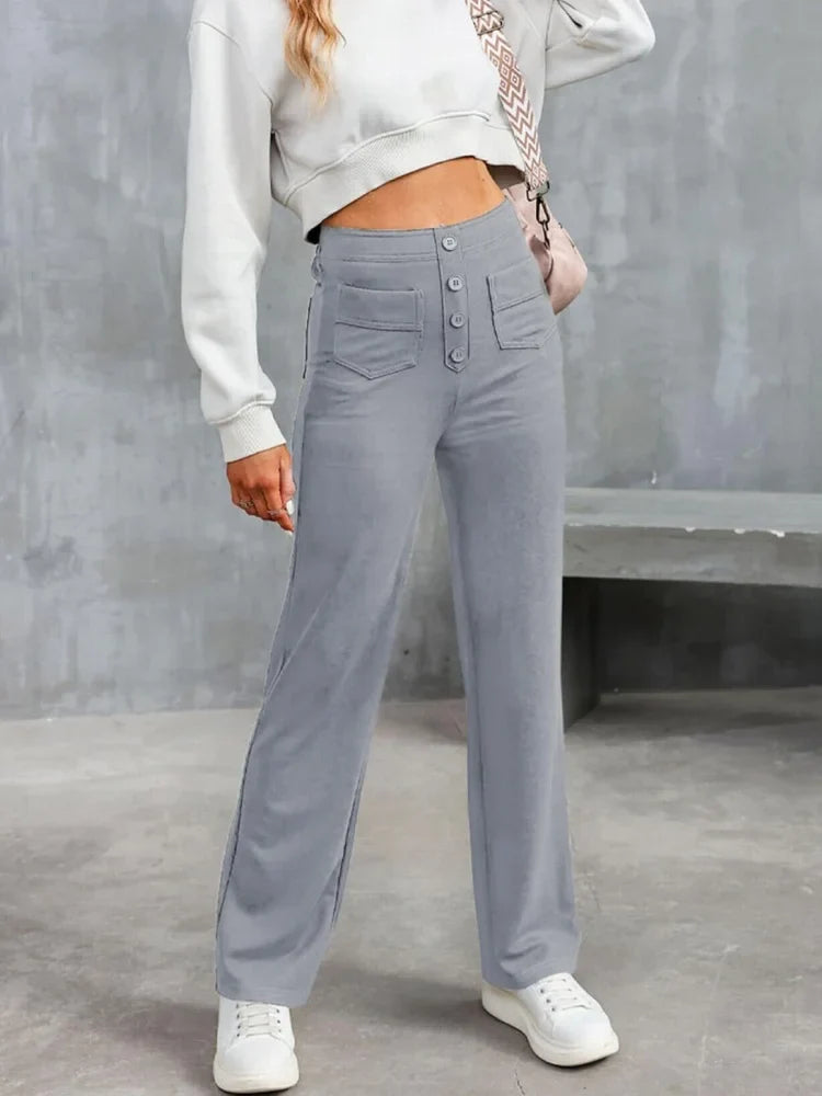 Extra Stretch High-Waist Comfort Trousers