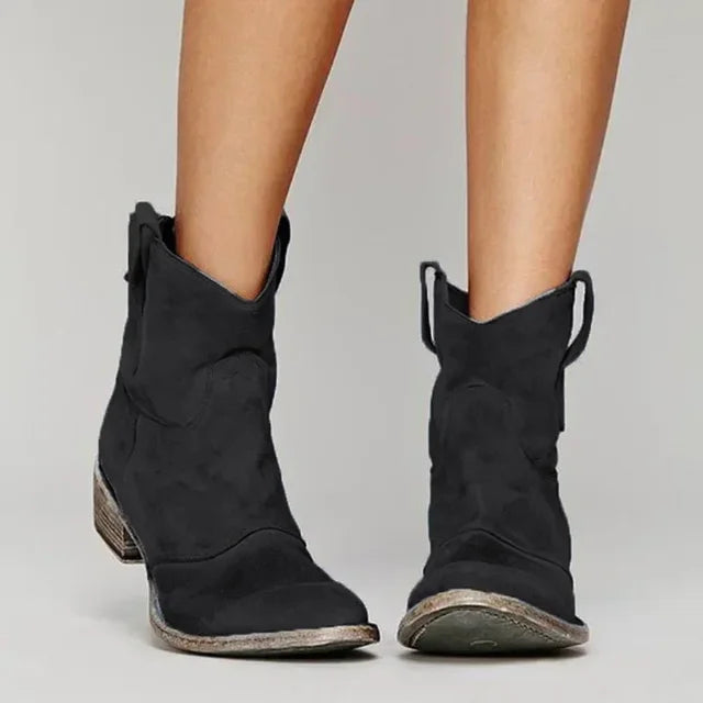Meryl | Vintage Ankle Boots