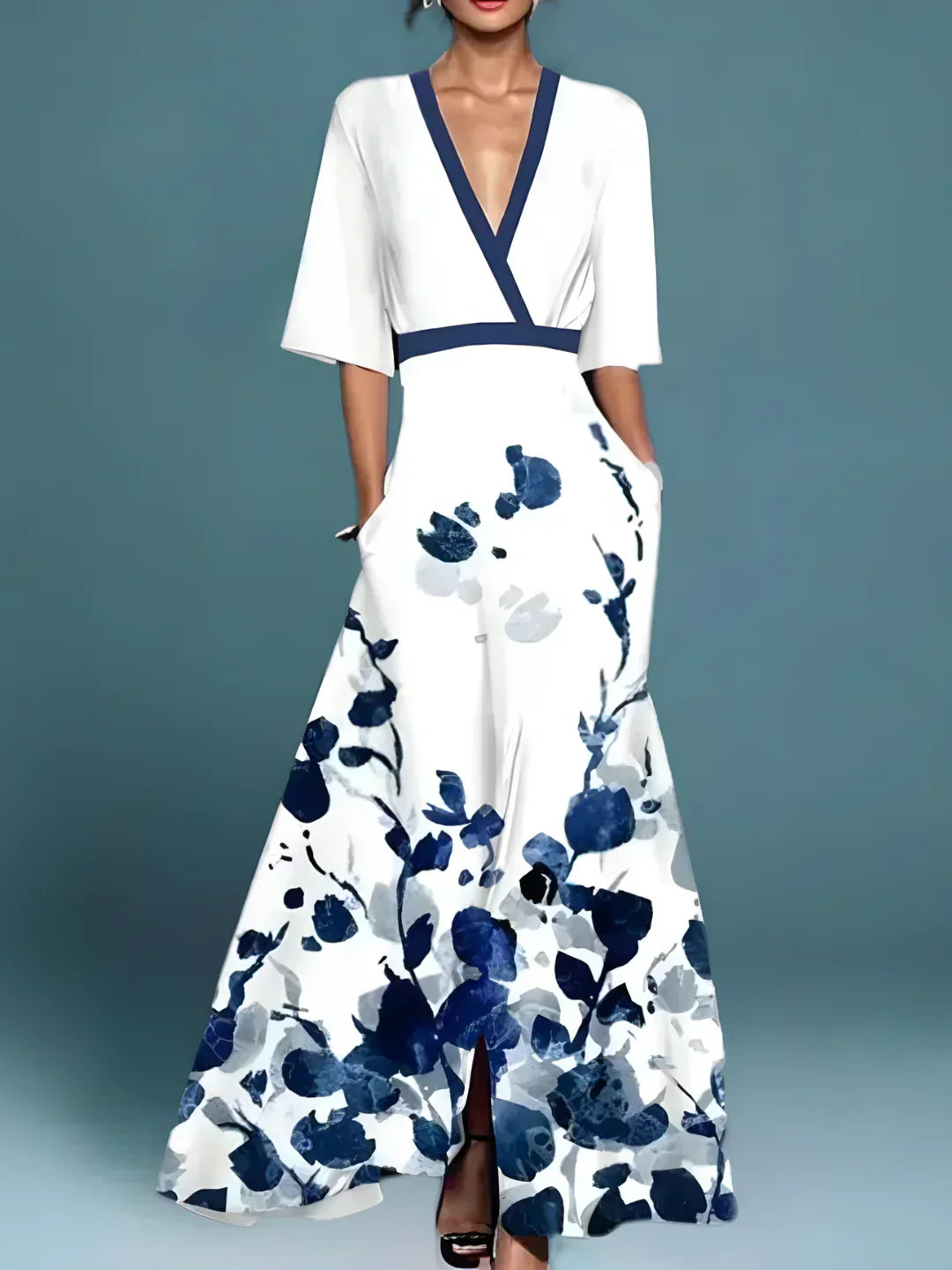 Elisa | Elegant Floral Dress