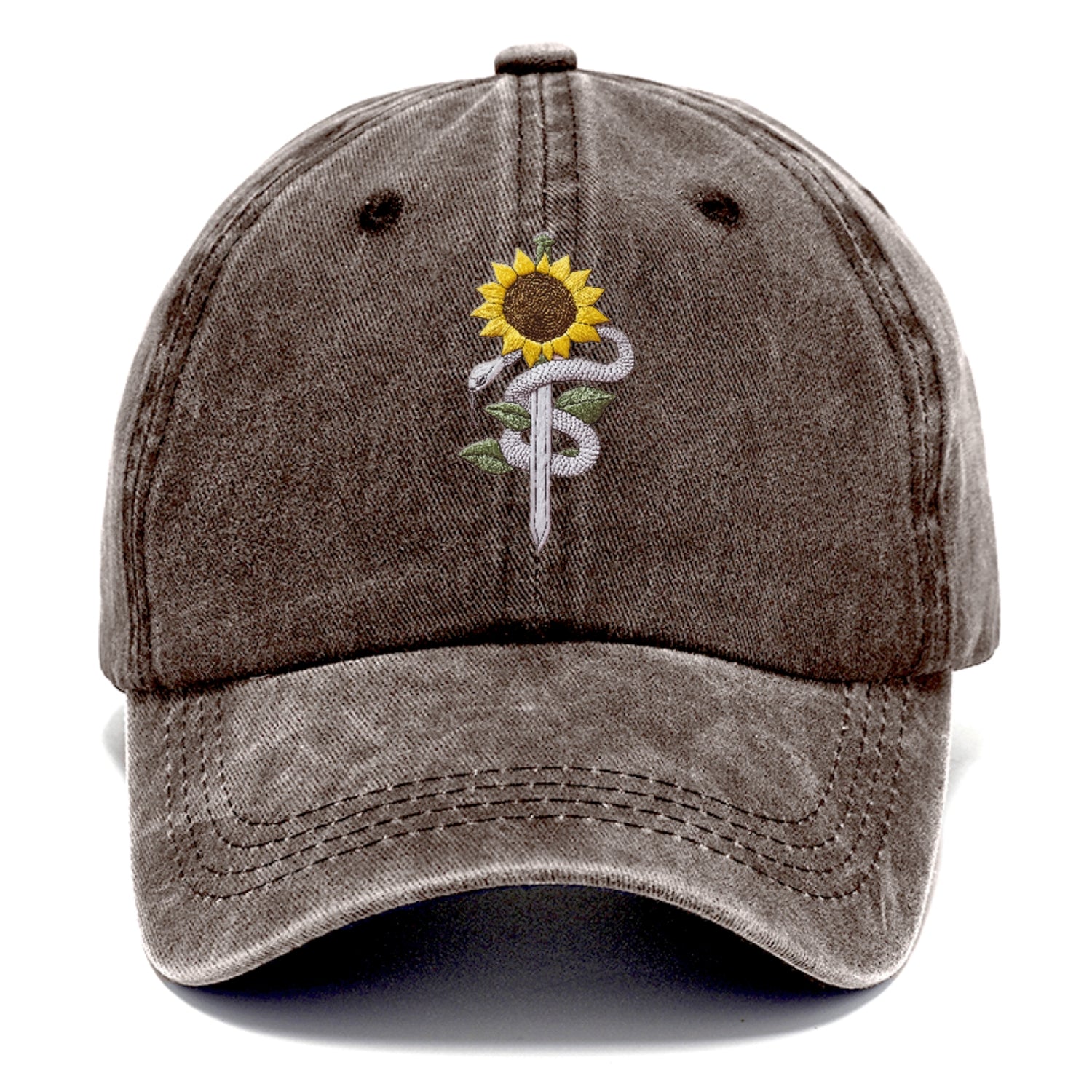 Serpent Sunflower Classic Cap