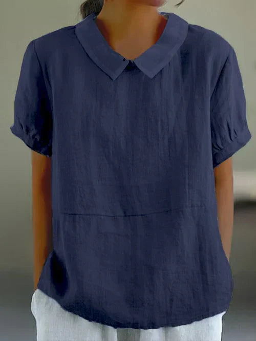 Riley | Relaxed Fit Collared Blouse