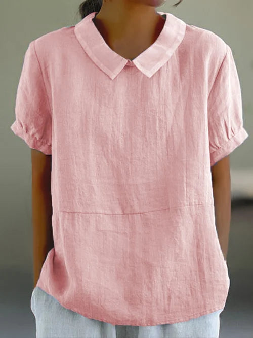 Riley | Relaxed Fit Collared Blouse