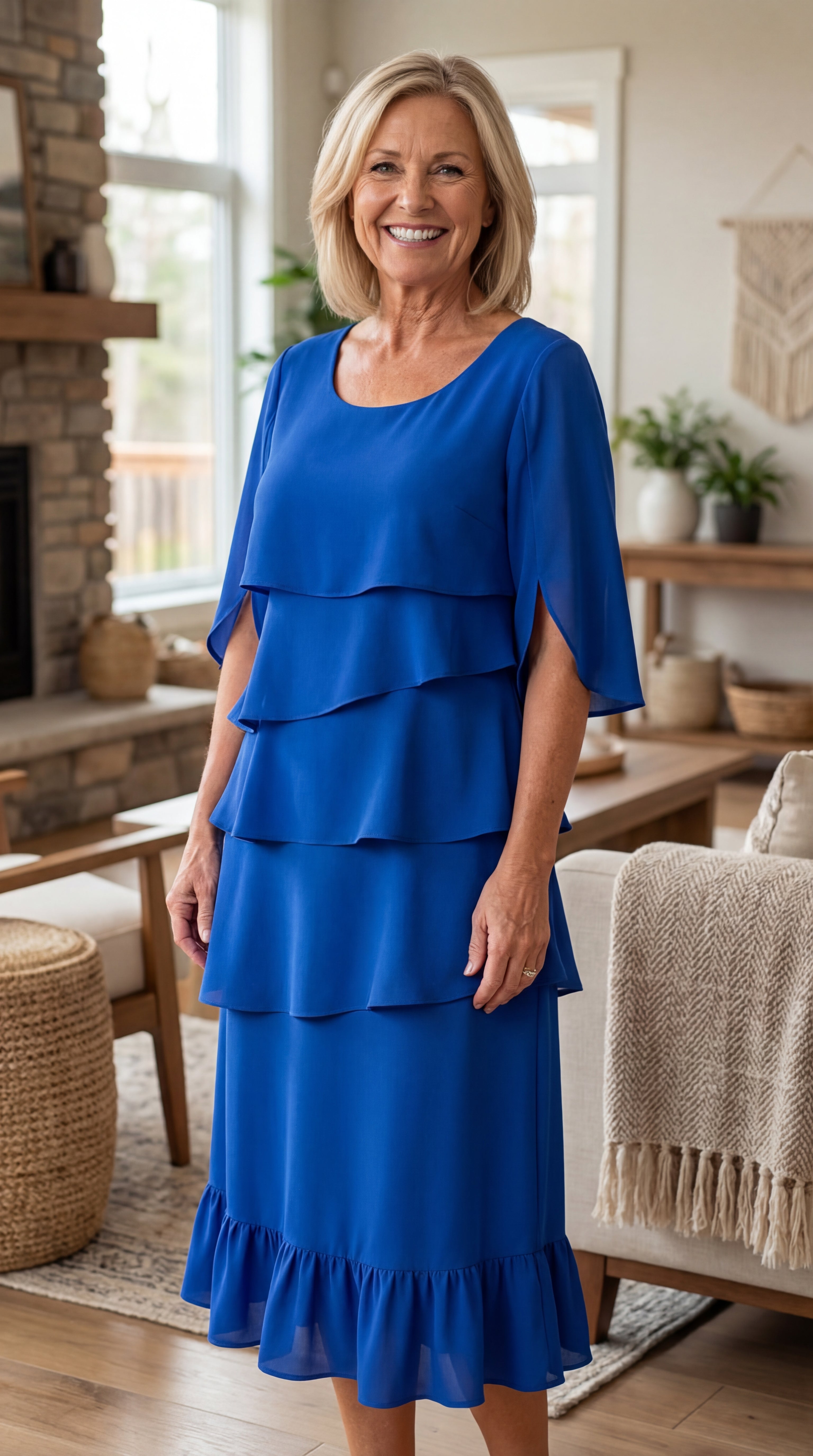 Charlotte™ | Elegant Tummy Hiding Midi Dress
