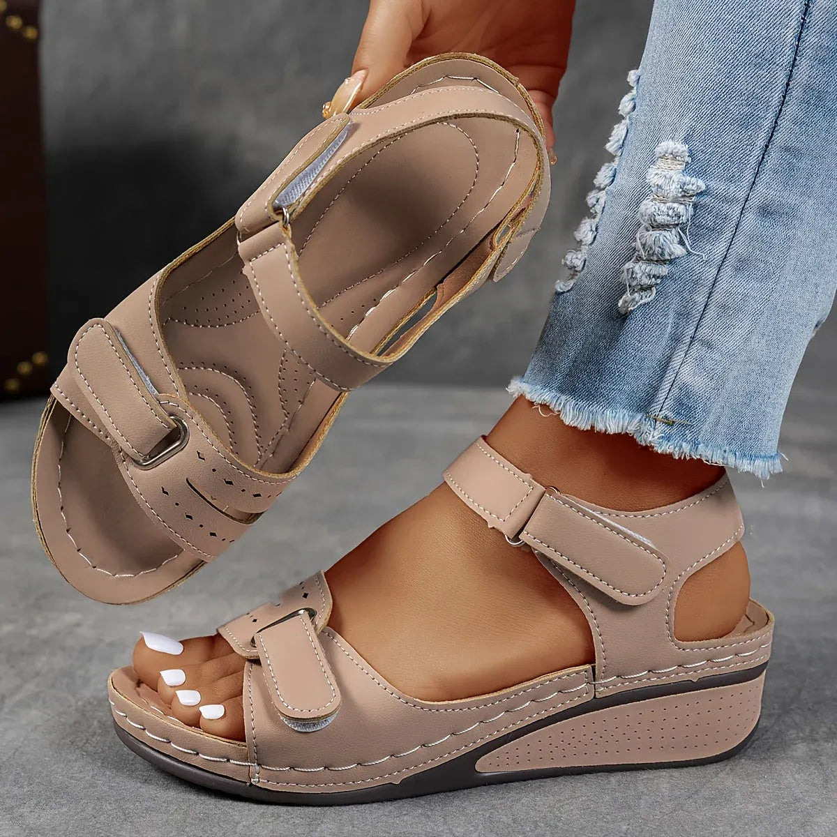 Anya | Elegant Supportive Strap Sandals